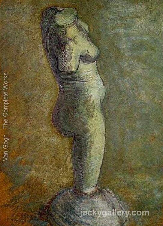 Plaster Statuette Of A Female Torso V, Van Gogh painting